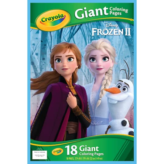 Crayola Disney Frozen 2 Giant Coloring Book Michaels